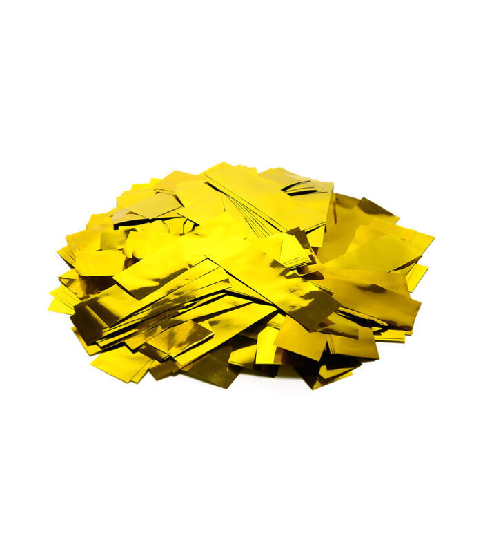 TCM FX - Metallic Konfetti Téglalapok 55x17mm - Arany - 1 kg